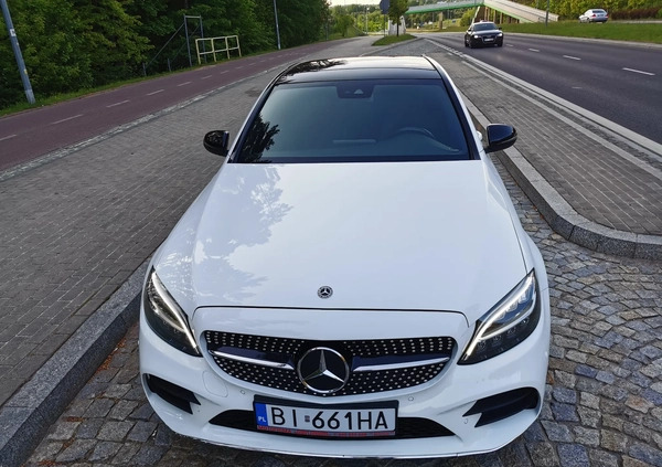 Mercedes-Benz Klasa C cena 108300 przebieg: 55000, rok produkcji 2019 z Lubraniec małe 596